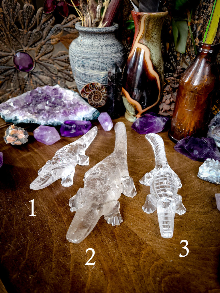 Quartz Crystal Alligators
