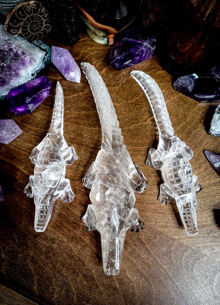 Quartz Crystal Alligators