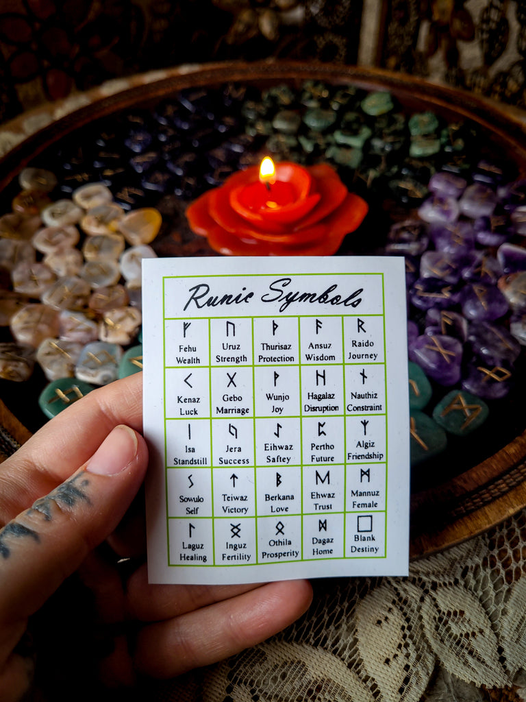 Crystal Rune Stones
