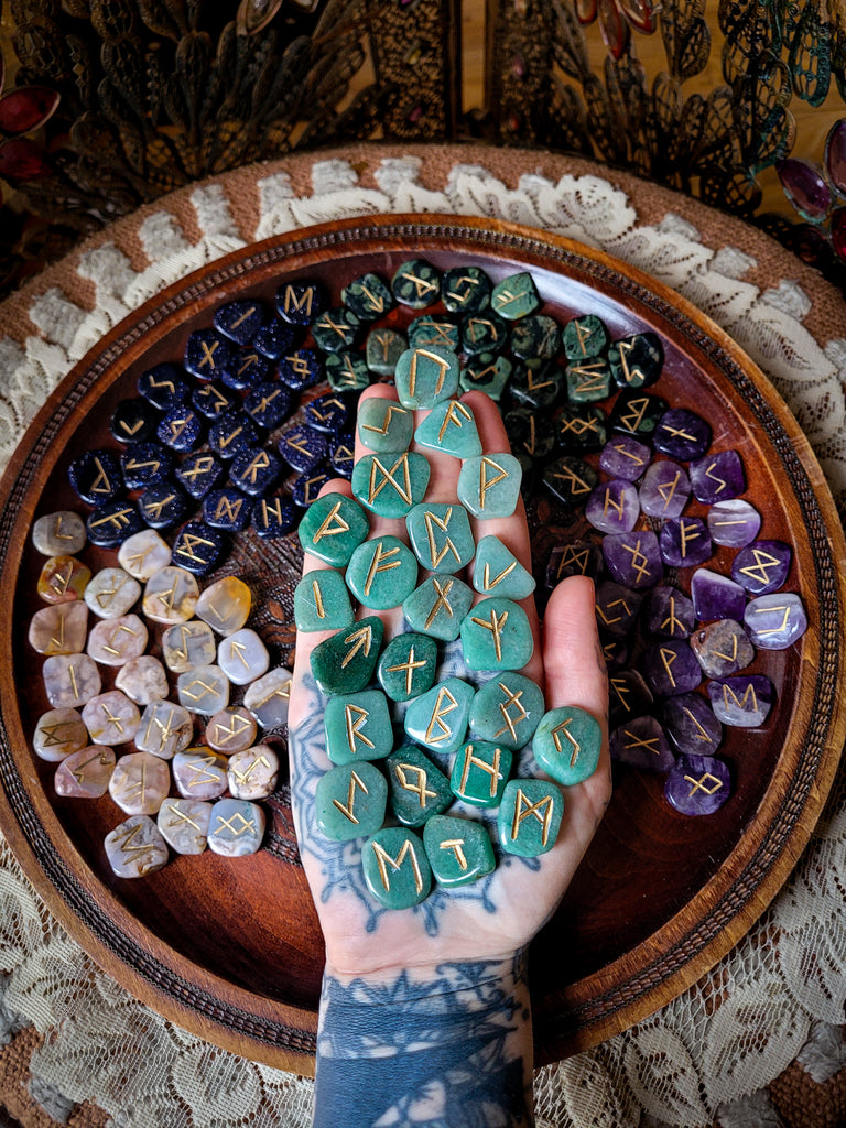 Crystal Rune Stones