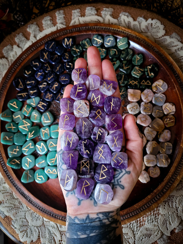 Crystal Rune Stones