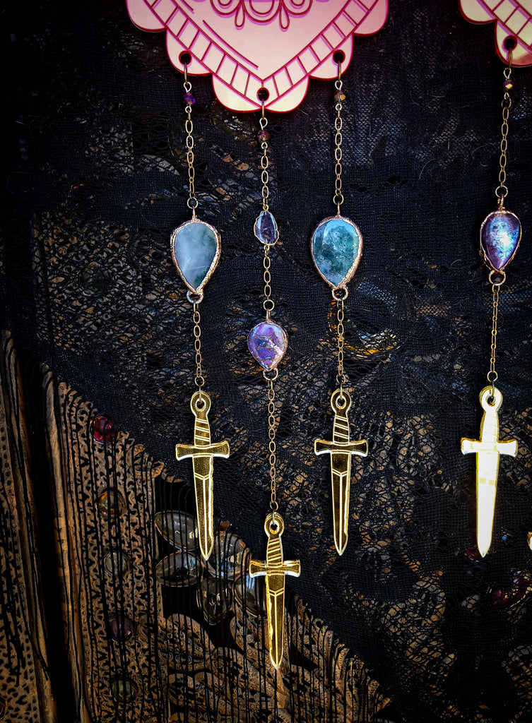 Heart Release Eye Drop Suncatchers
