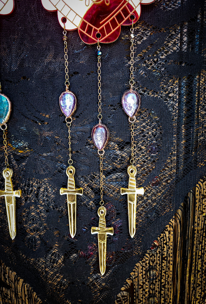 Heart Release Eye Drop Suncatchers