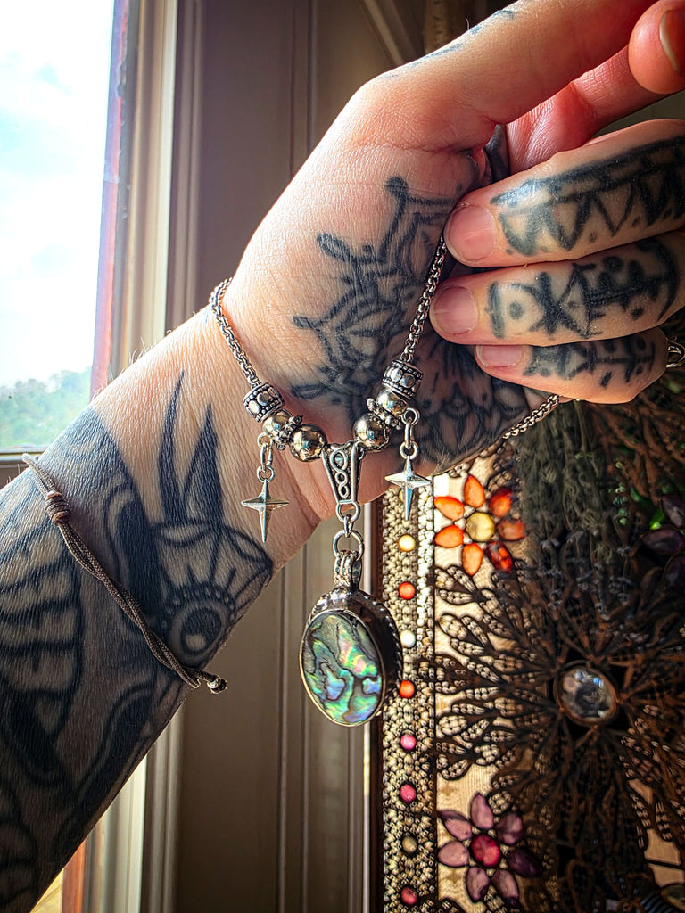 Abalone Shell Starshine Amulet Necklaces
