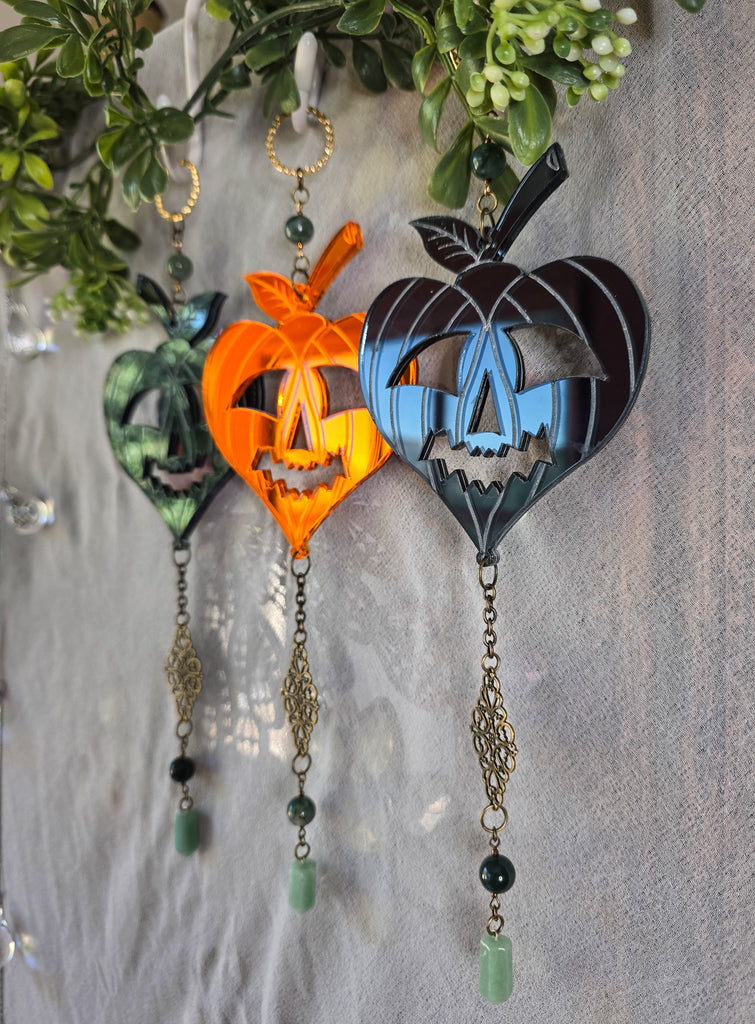 Pumpkin Spice Love Suncatchers