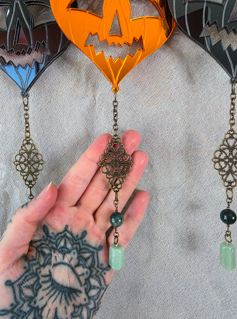 Pumpkin Spice Love Suncatchers