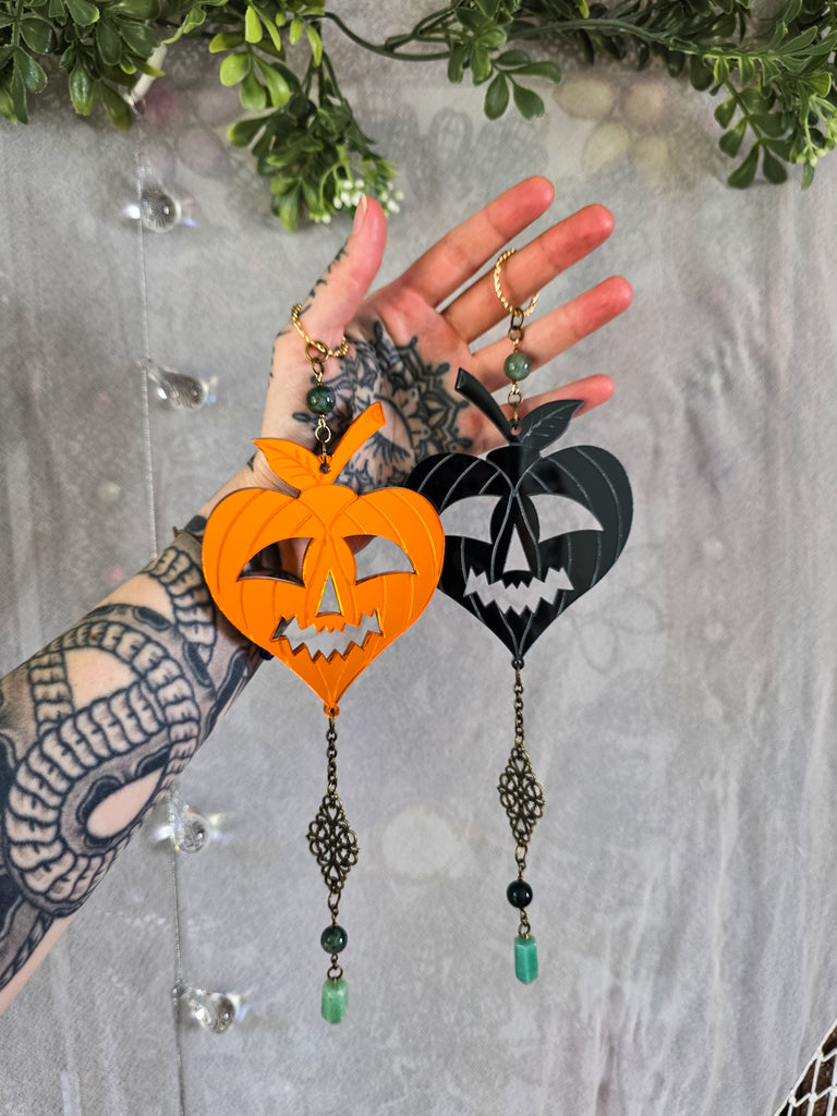Pumpkin Spice Love Suncatchers