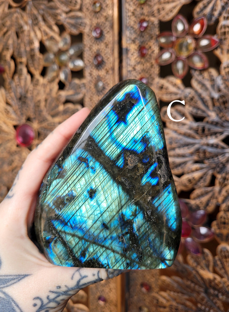 Labradorite Polished Free Form Crystals