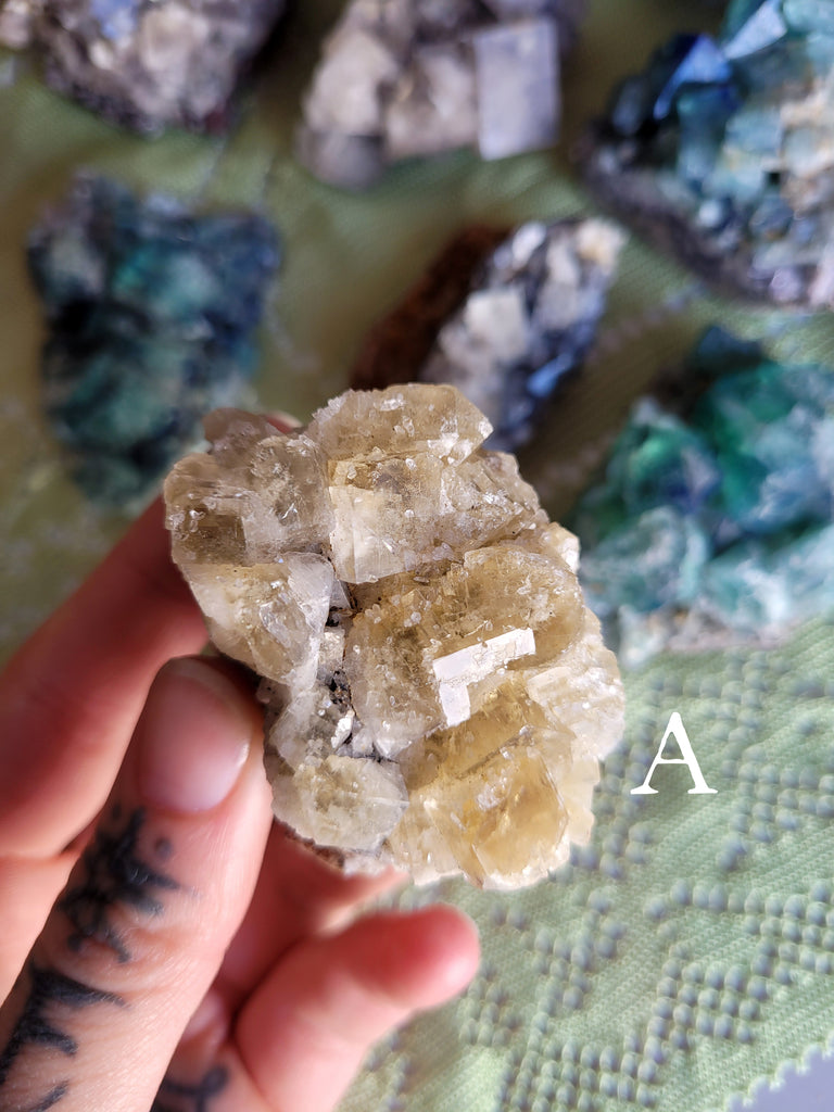 English Fluorite Crystals