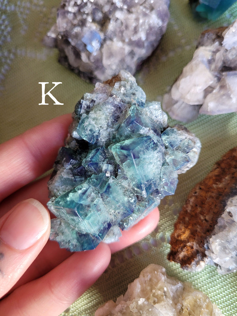 English Fluorite Crystals