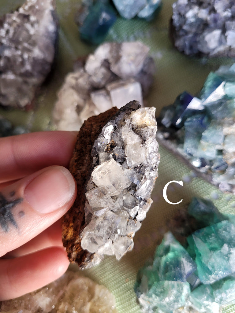 English Fluorite Crystals