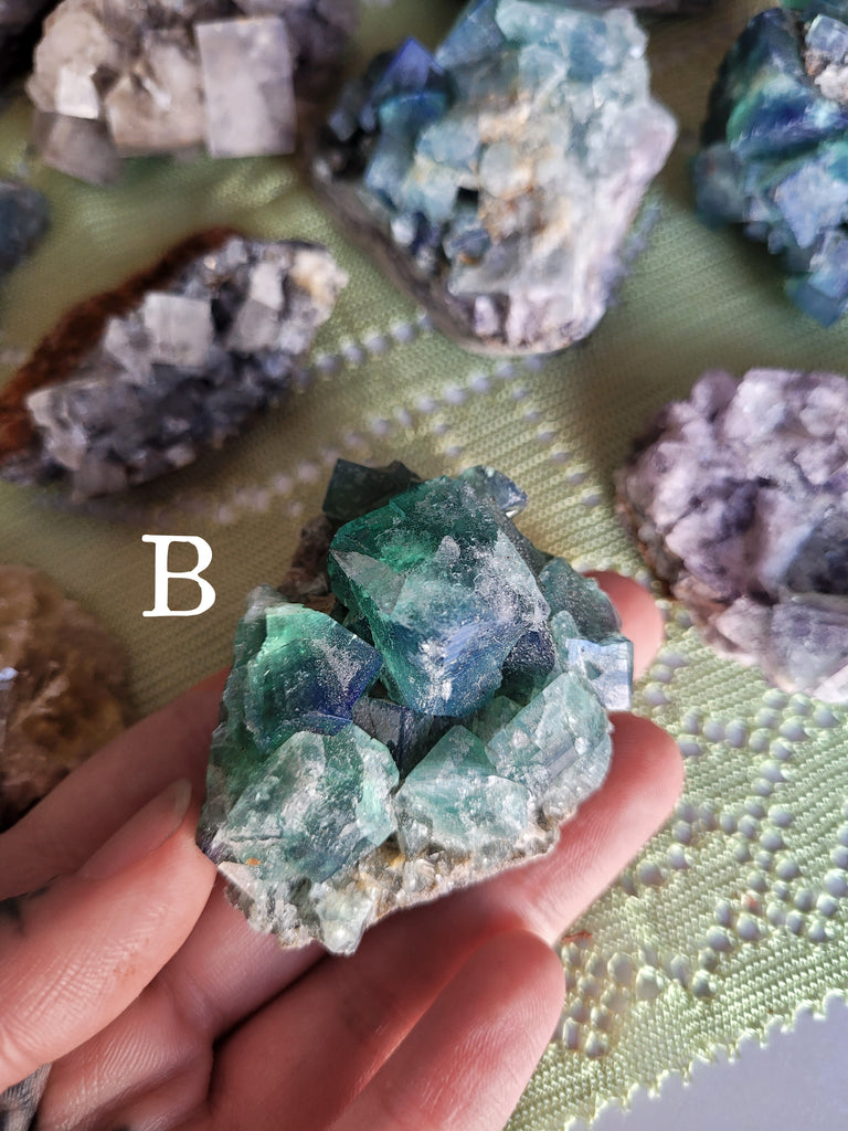 English Fluorite Crystals