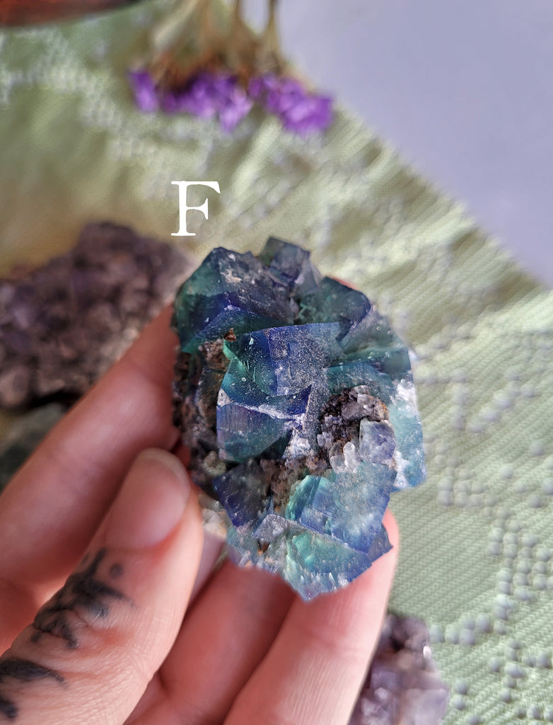 English Fluorite Crystals
