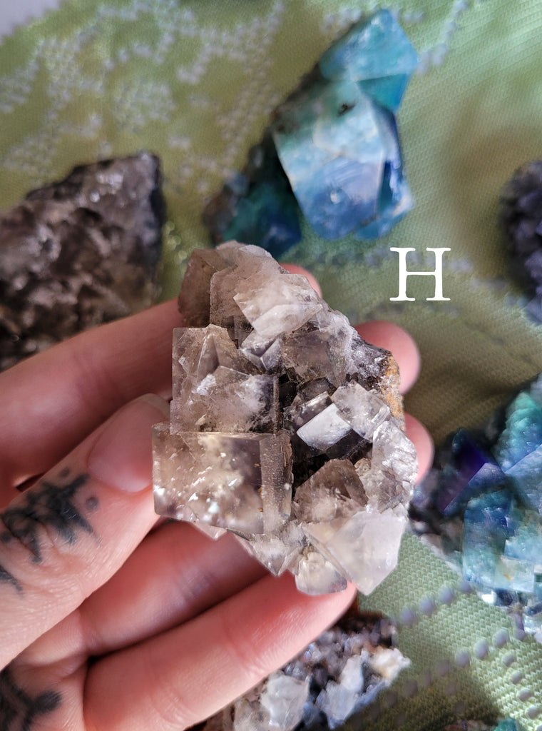 English Fluorite Crystals