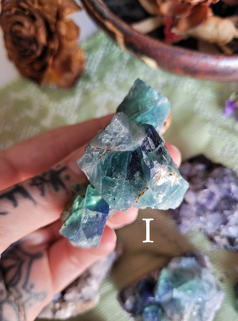 English Fluorite Crystals