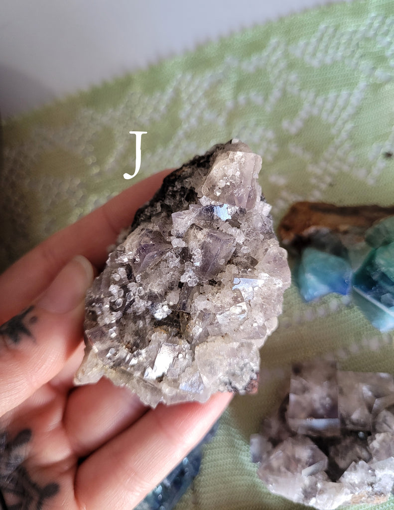English Fluorite Crystals