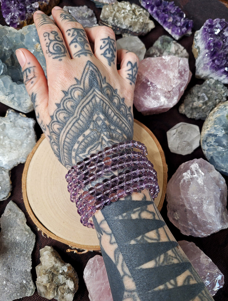 Amethyst Crystal Bracelet