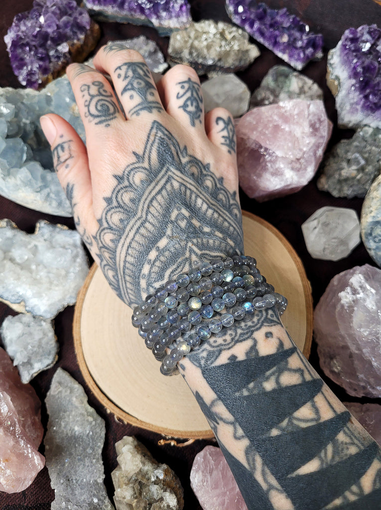 Labradorite Crystal Bracelet