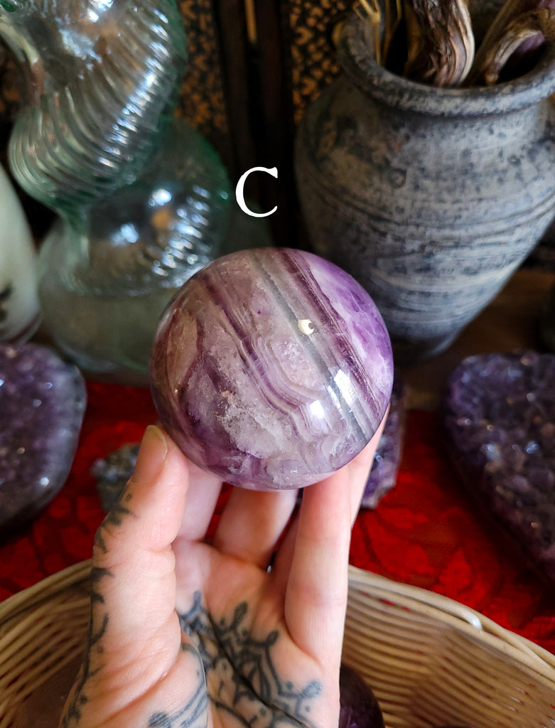 Fluorite Crystal Spheres