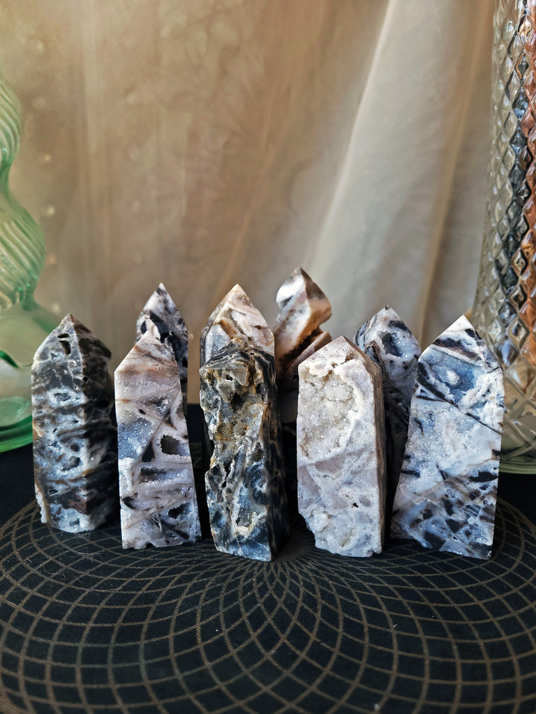 Sphalerite Crystal Towers