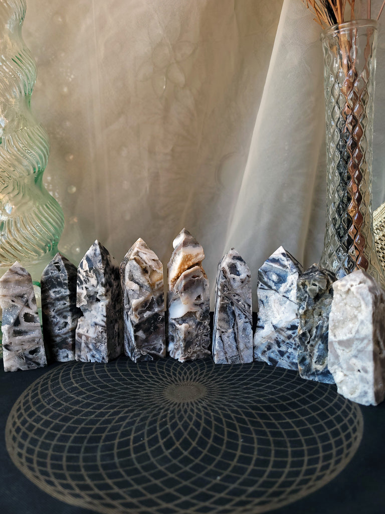 Sphalerite Crystal Towers
