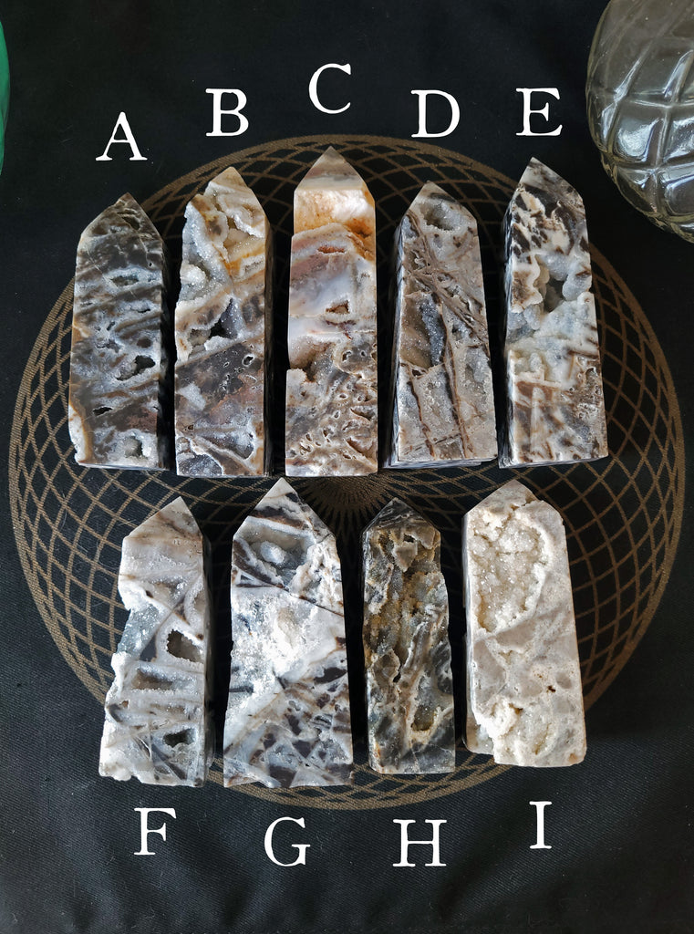 Sphalerite Crystal Towers