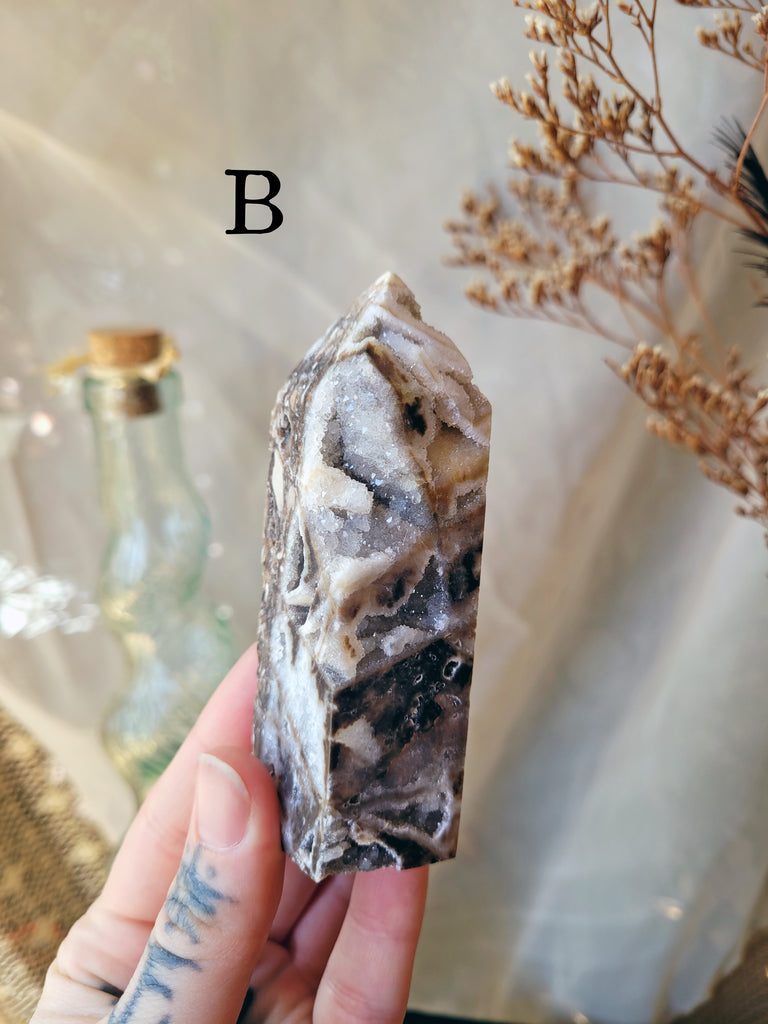 Sphalerite Crystal Towers