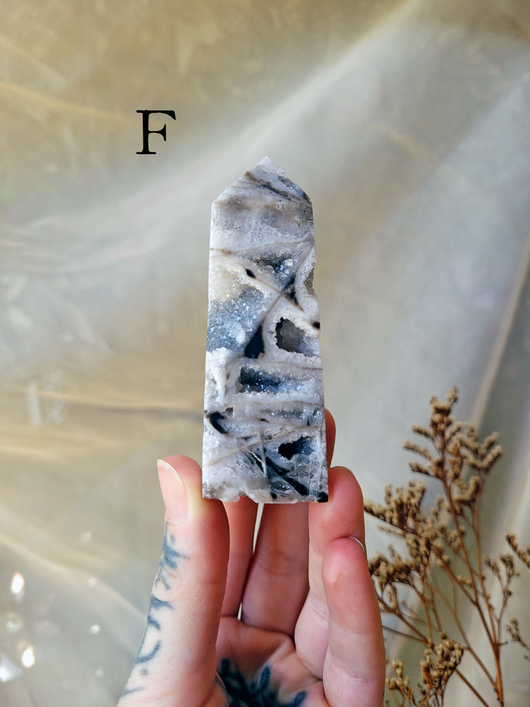 Sphalerite Crystal Towers