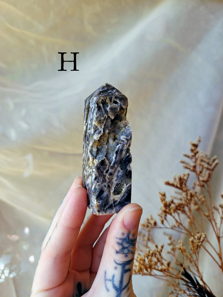 Sphalerite Crystal Towers