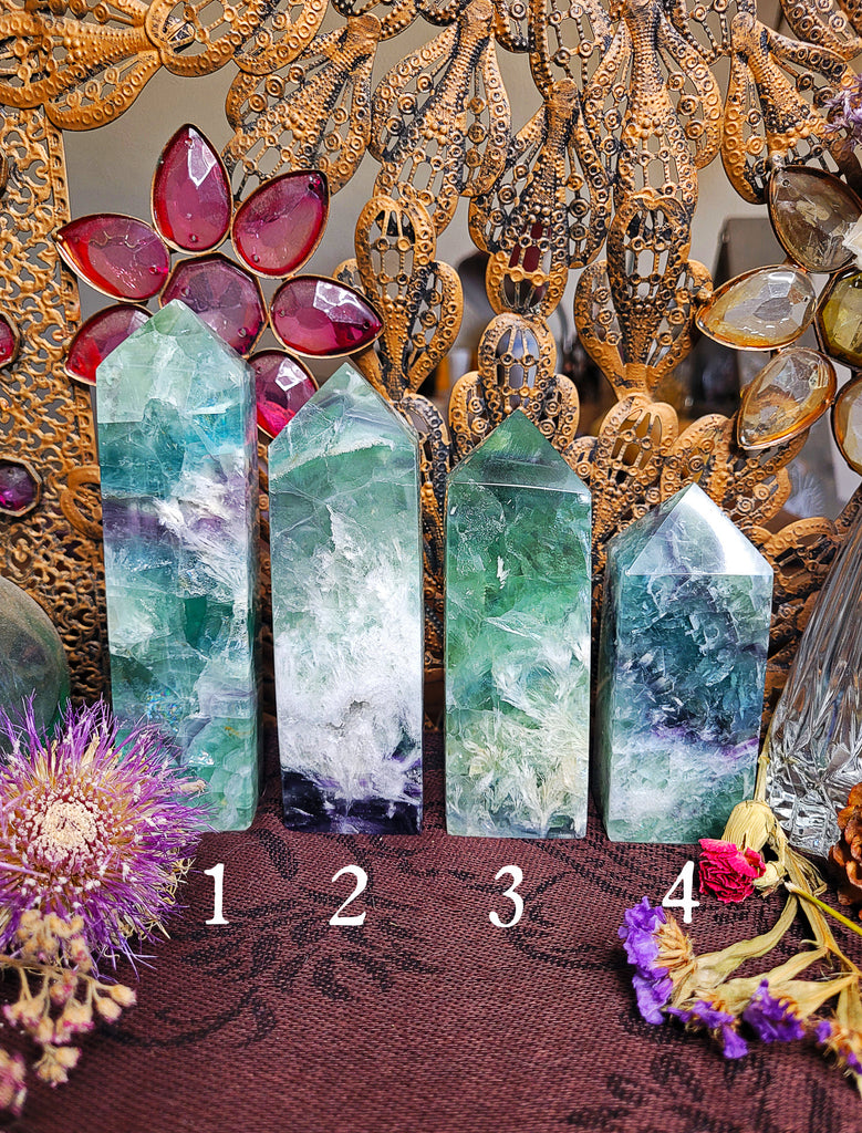 Fluorite Crystal Towers