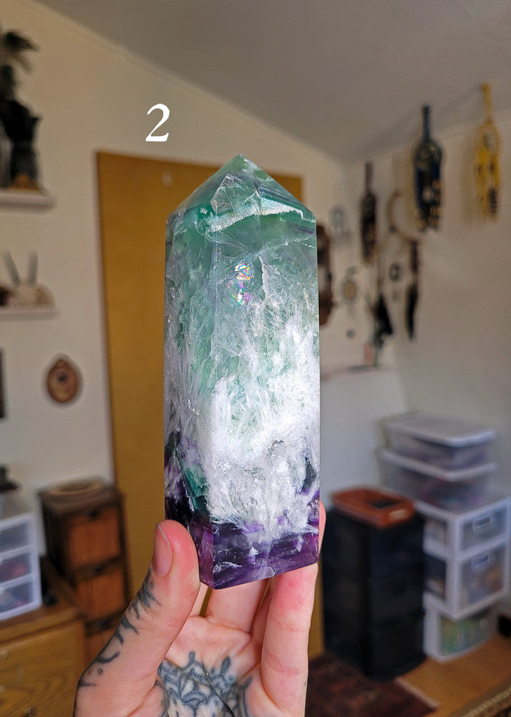Fluorite Crystal Towers