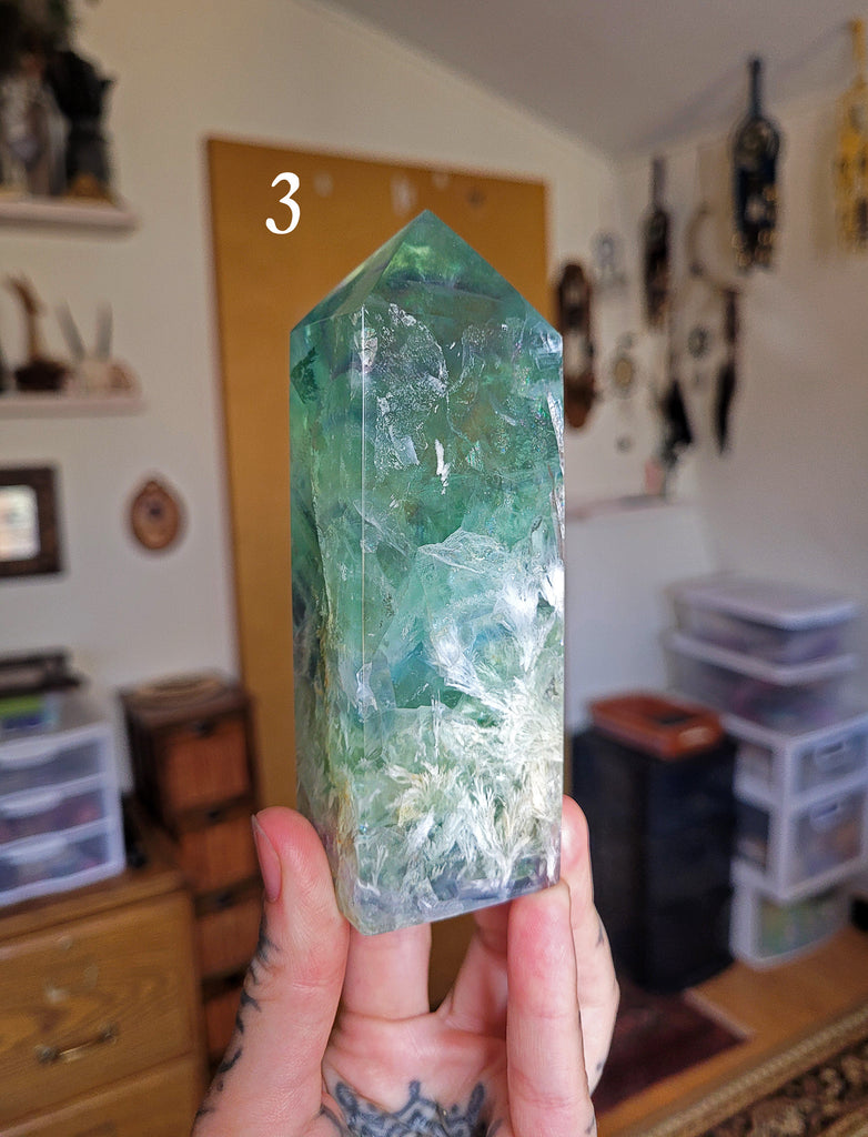 Fluorite Crystal Towers