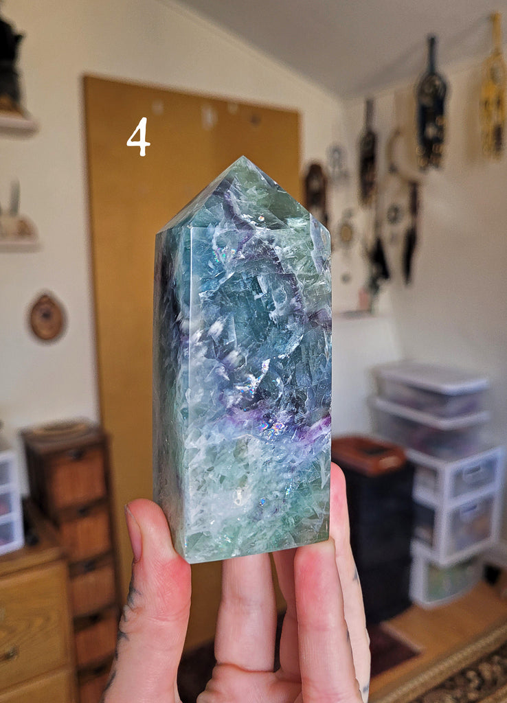 Fluorite Crystal Towers