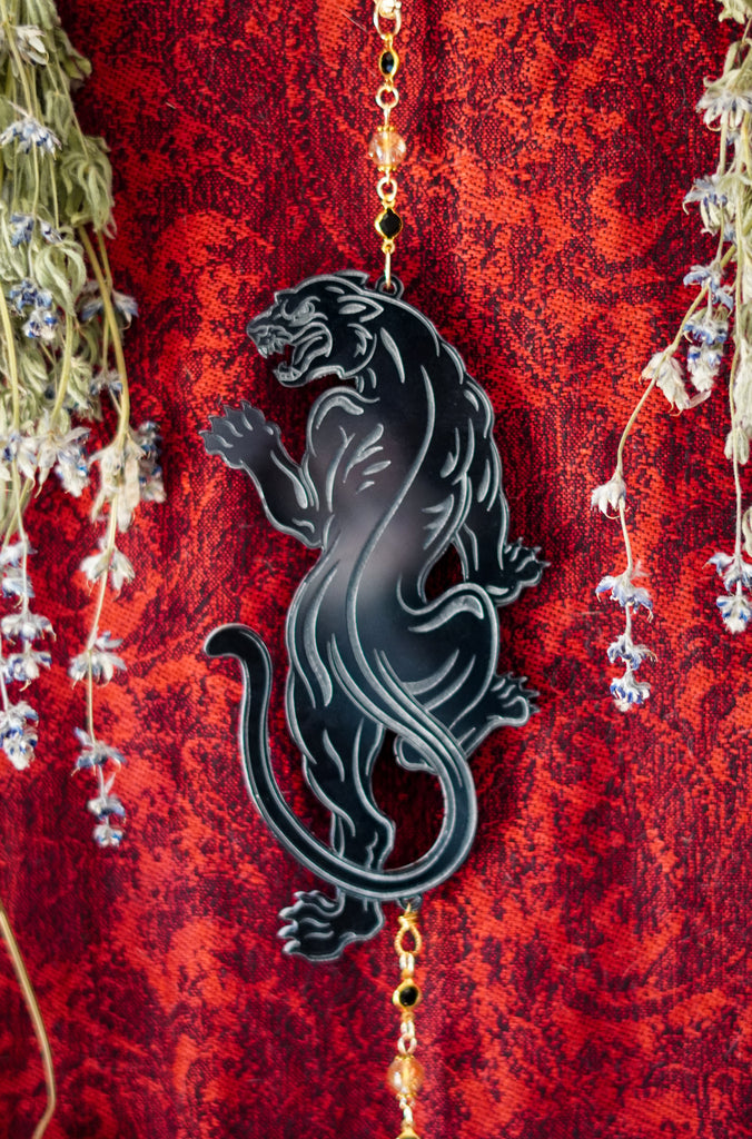 Prowling Panther Suncatcher