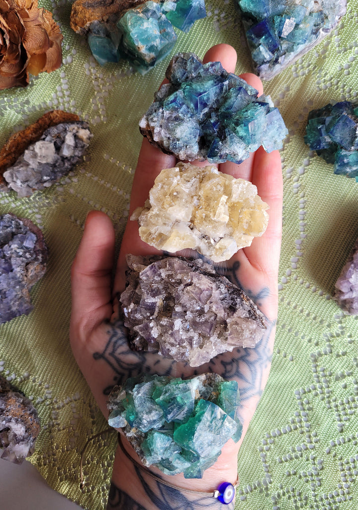 English Fluorite Crystals