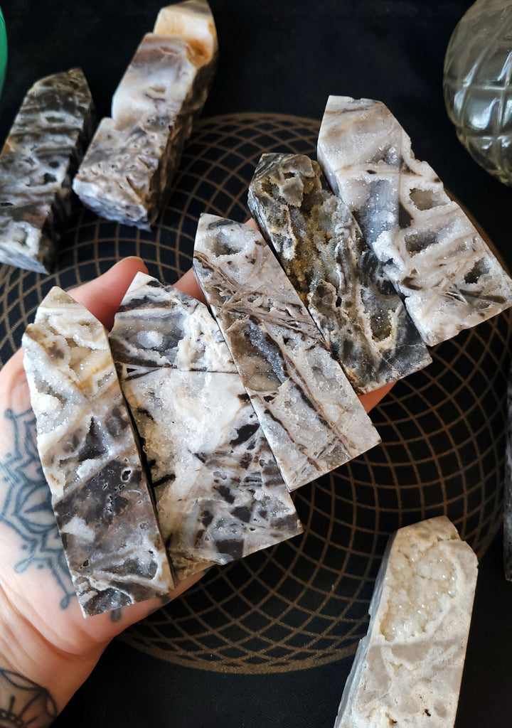 Sphalerite Crystal Towers