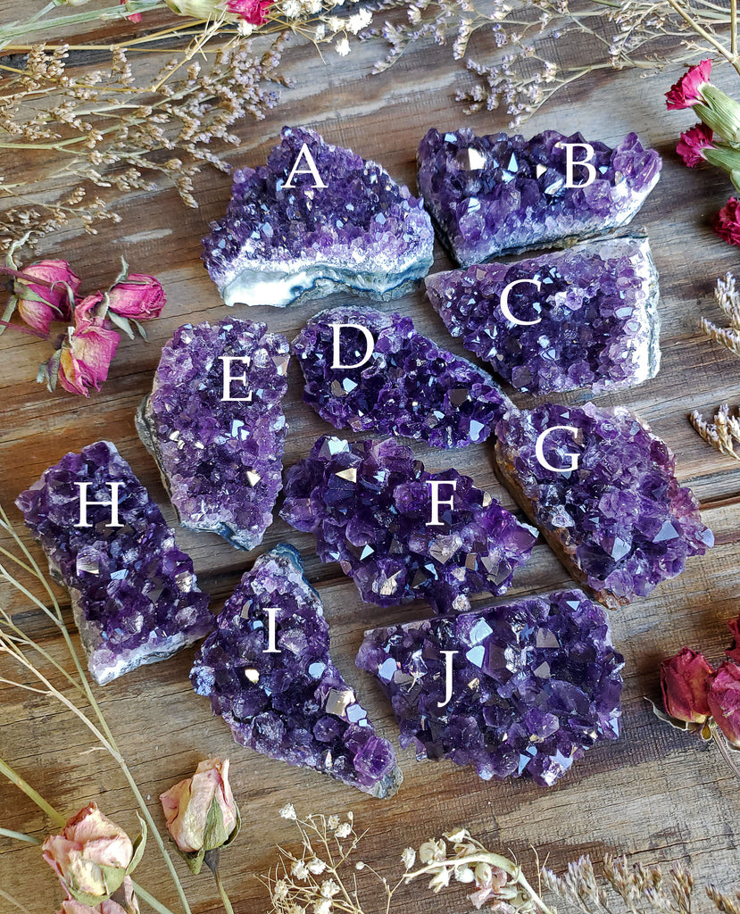 Amethyst Crystal Clusters