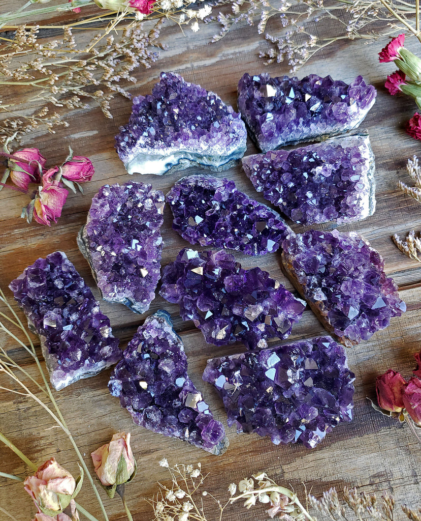 Amethyst Crystal Clusters