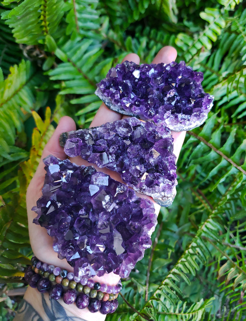 Amethyst Crystal Clusters