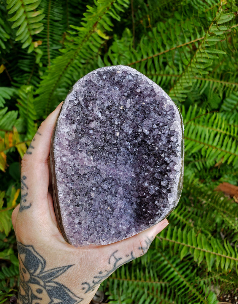 Amethyst Natural Cut Free Form - 01
