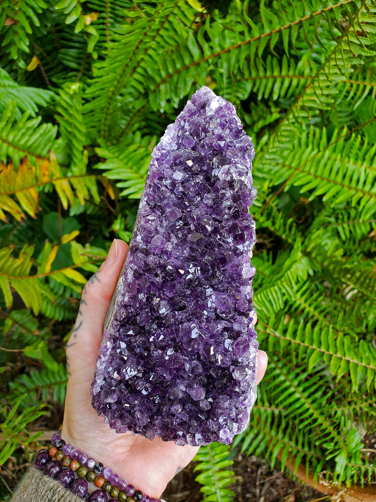 Amethyst Natural Cut Free Form - 02