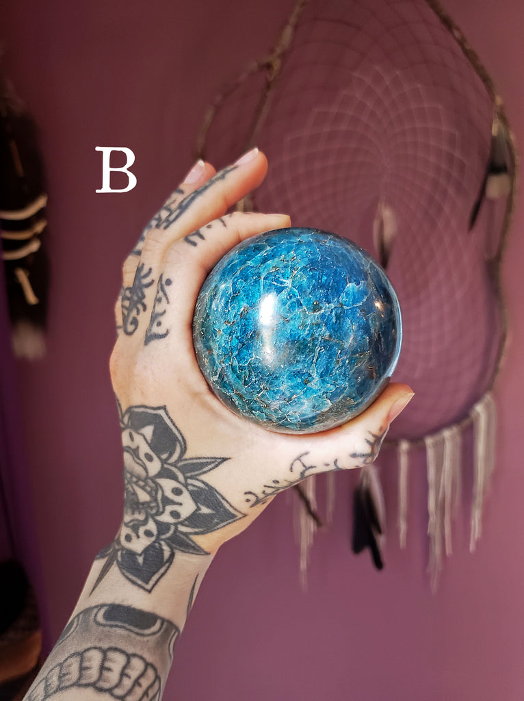 Apatite Crystal Sphere