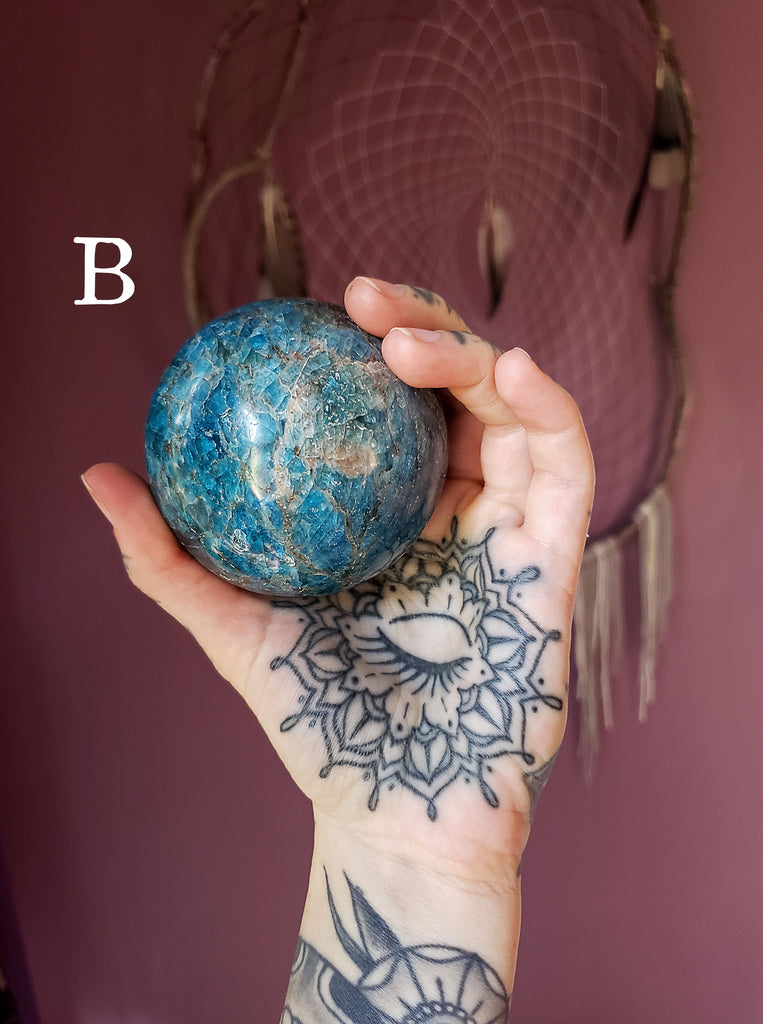 Apatite Crystal Sphere