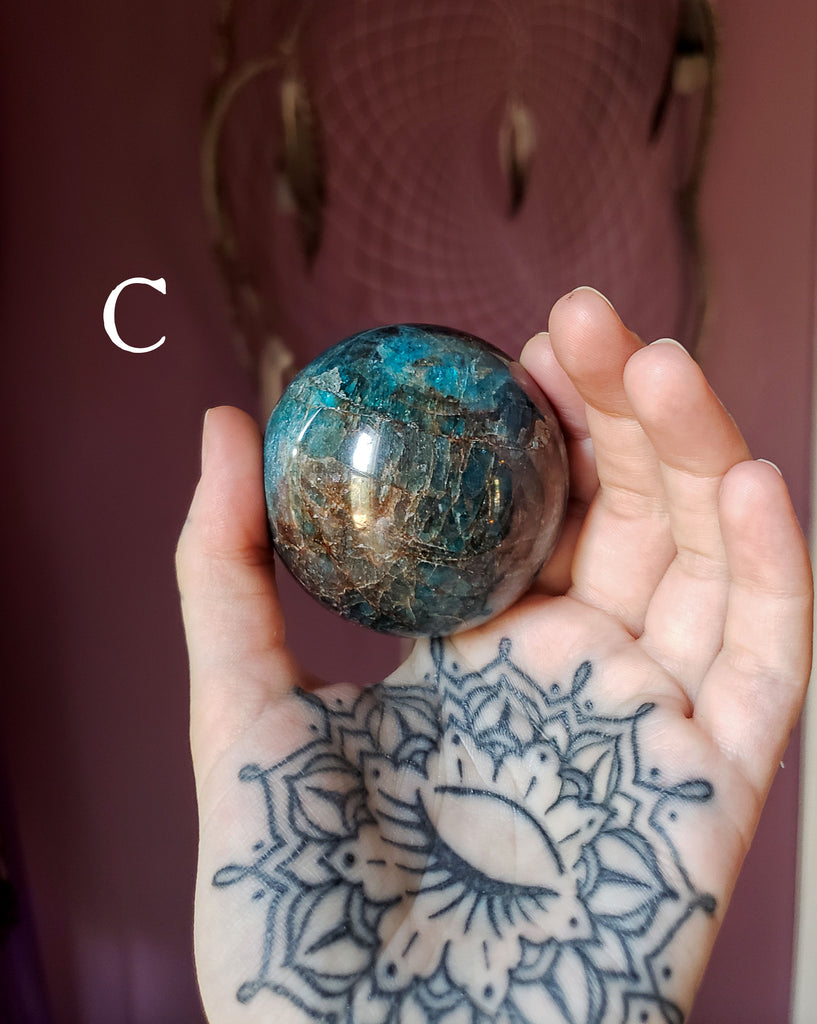 Apatite Crystal Sphere