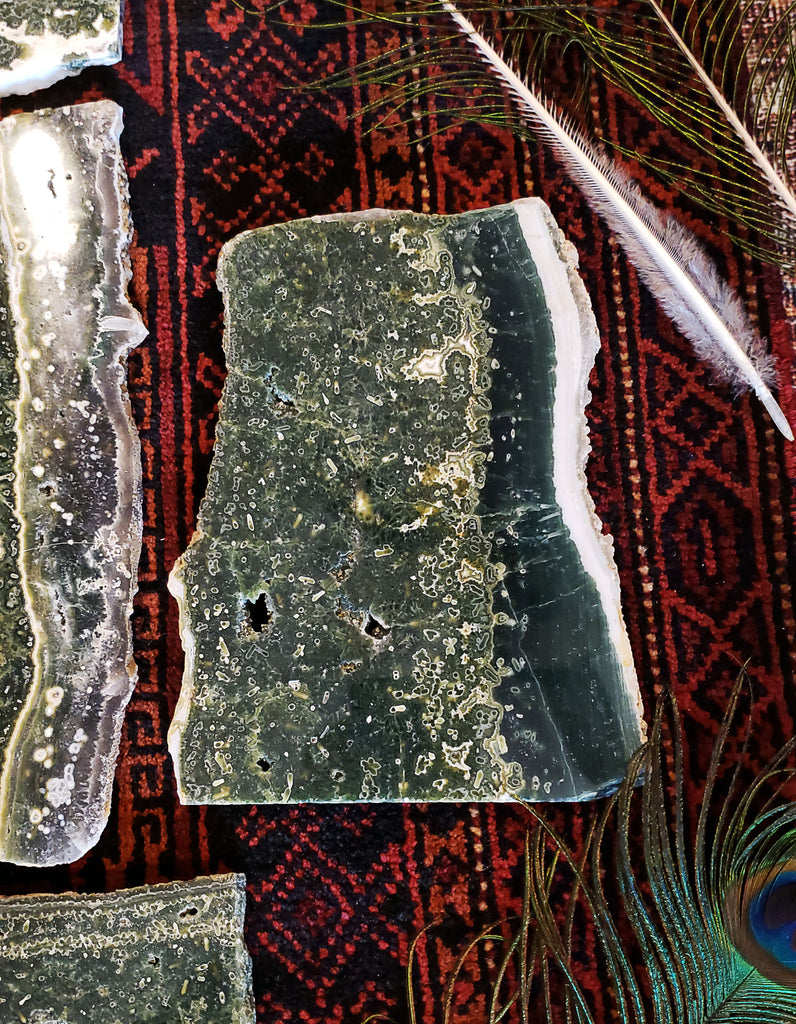 Ocean Jasper Crystal Slabs