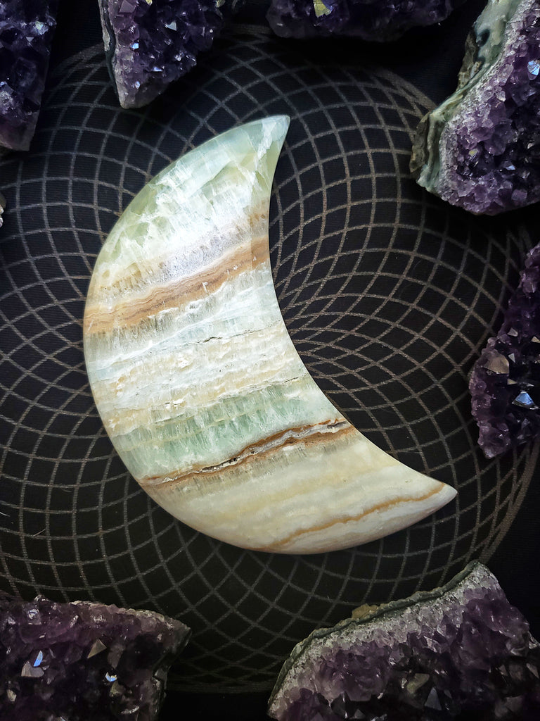 Caribbean Calcite Crescent Moons