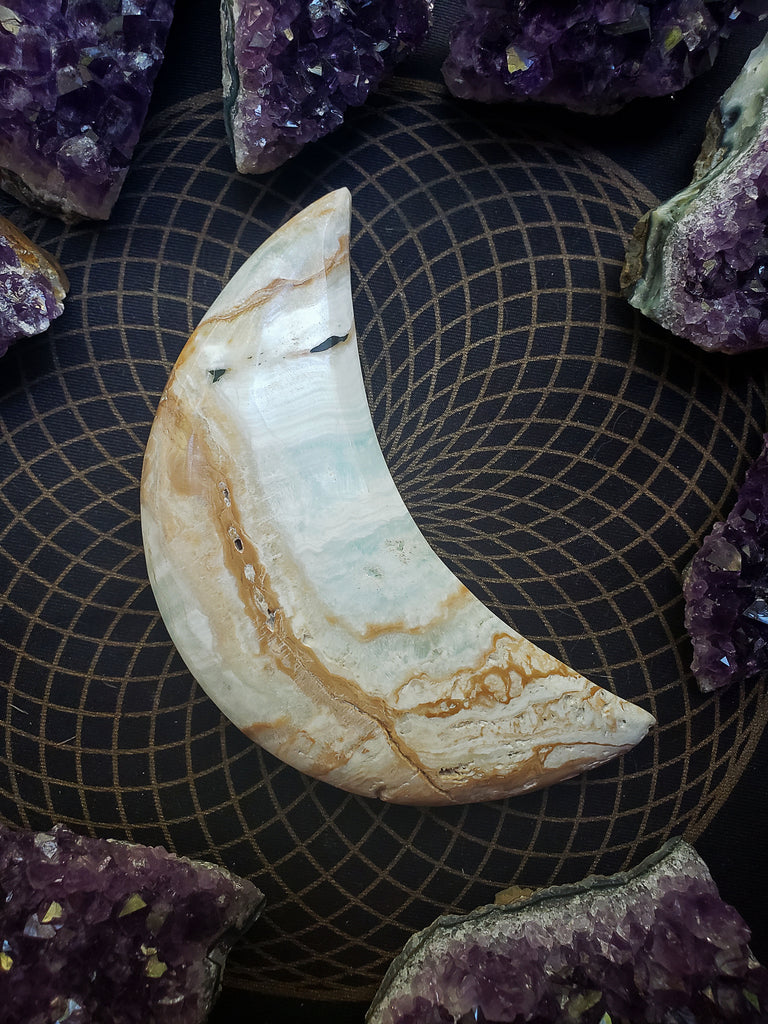 Caribbean Calcite Crescent Moons