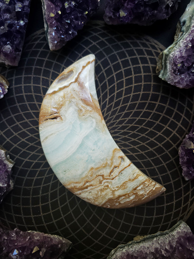 Caribbean Calcite Crescent Moons