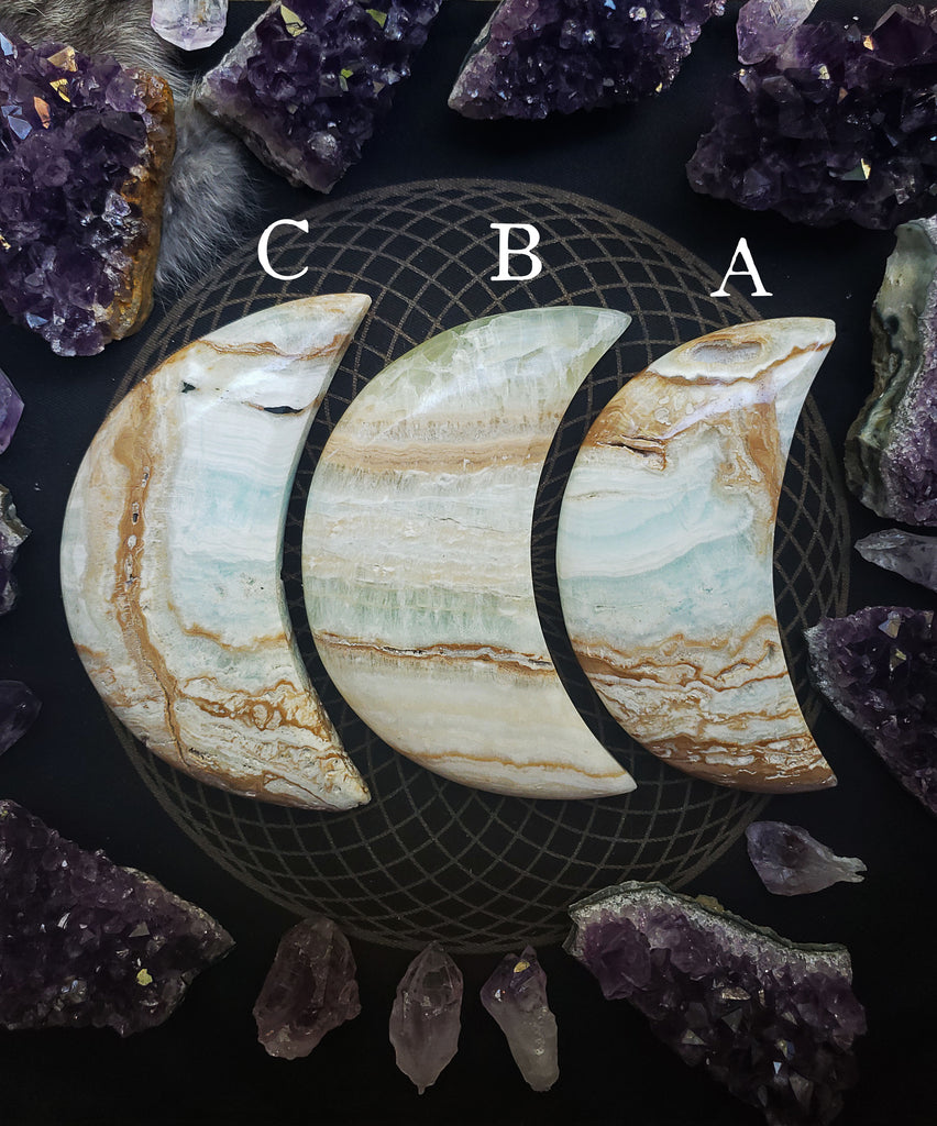 Caribbean Calcite Crescent Moons