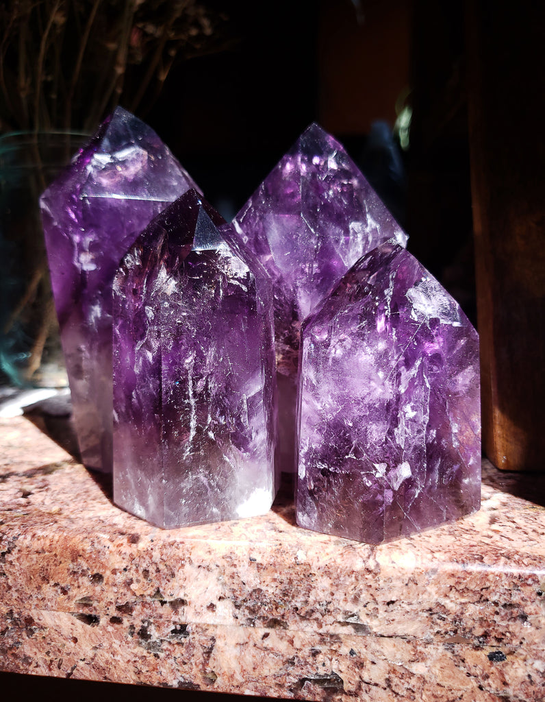 Amethyst Crystal Towers
